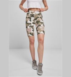 Снимка на Women's High Waisted Shorts Camo Tech Cycle Dukrose camo