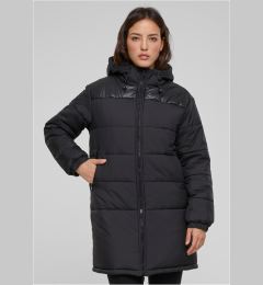 Снимка на Women's Hooded Coat Mixed Black