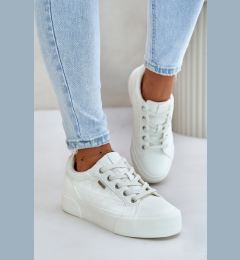 Снимка на Women's insulated platform sneakers Big Star white