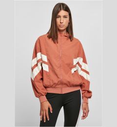 Снимка на Women's jacket Crinkle Batwing terracotta/white sand