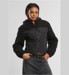 Снимка на Women's jacket Sherpa Crinkle Nylon Mix black/black