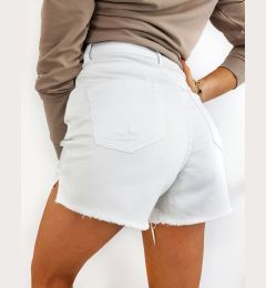 Снимка на Women's jean shorts DEVIS white SY0166