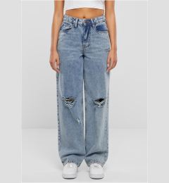 Снимка на Women's jeans Distressed 90's light blue washed