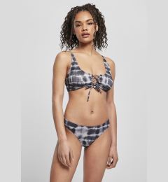 Снимка на Women's lace-up bikini black/white