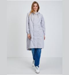 Снимка на Women's Light Grey Lightweight Hooded Coat Brakeburn Stratus - Women