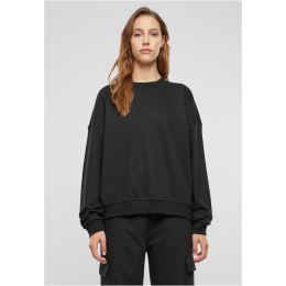 Снимка на Women's Light Terry Sweatshirt - Black
