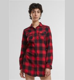 Снимка на Women's long shirt Lucy red/black