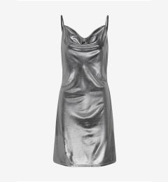 Снимка на Women's metallic dress in silver color ONLY Melia - Women's