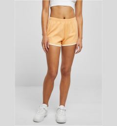 Снимка на Women's Organic Interlock Retro Hotpants Paleo Orange/White Sand