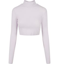 Снимка на Women's Organic Long Sleeve Turtleneck - Lilac