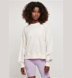 Снимка на Women's Oversized Rainbow Crewneck Light Grey