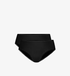 Снимка на Women's panties ATLANTIC Hipster 2Pack - black