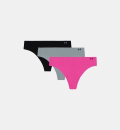 Снимка на Women's panties Under Armour UA Pure Stretch NS THONG (3pcs) - Women's