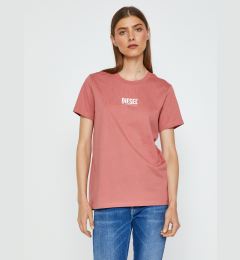 Снимка на Women's Pink T-Shirt Diesel Sily - Women