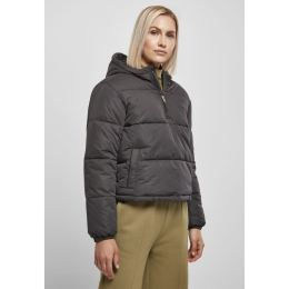 Снимка на Women's Puffer Pull Over Black Jacket