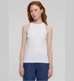 Снимка на Women's Racer Back Rib Tank Top - 2 Pack White+White