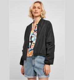 Снимка на Women's recycled jacket Batwing Bomber Jacket black