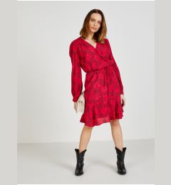Снимка на Women's Red Patterned Wrap Dress Tommy Hilfiger - Women