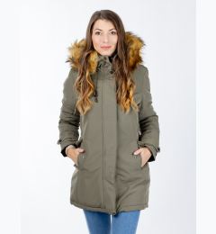 Снимка на Women's reversible winter parka GLANO - light green/black