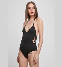 Снимка на Women's ribbed swimsuit black