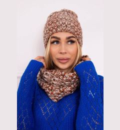 Снимка на Women's set with fleece Merry K202 brown+foxy