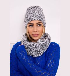 Снимка на Women's set with fleece Merry K202 graphite + gray