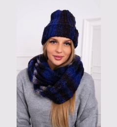 Снимка на Women's set with mocher jeans K208 + dark blue