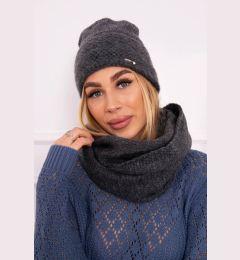 Снимка на Women's set with mohair Pearl P101 graphite