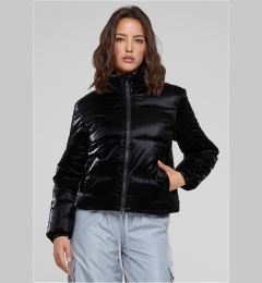 Снимка на Women's Shark Skin Puffer Jacket Black