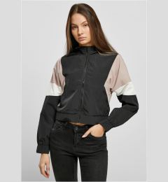 Снимка на Women's Short 3-Color Pressed Jacket Black/Duskrose/White Sand
