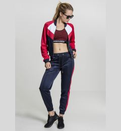 Снимка на Women's Short Raglan Track Jacket Navy/Fiery Red/White
