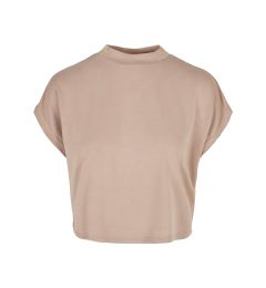 Снимка на Women's short T-shirt Modal beige