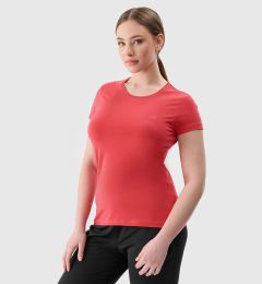 Снимка на Women's slim T-shirt 4F - red