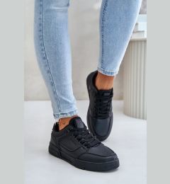 Снимка на Women's sneakers Big Star Hi-Poly System Black