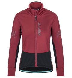 Снимка на Women's softshell cycling jacket Kilpi VELOVER-W dark red