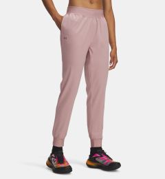 Снимка на Women's sports pants Under Armour UA Rival Hi Rise Woven Pant-PNK - Women's