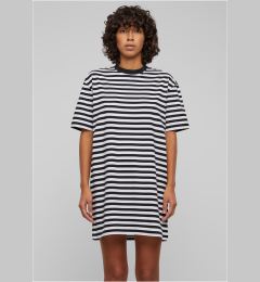 Снимка на Women's striped dress oversized white/black