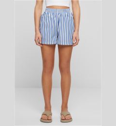 Снимка на Women's striped shorts white/blue