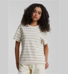 Снимка на Women's Striped T-Shirt Box Beige