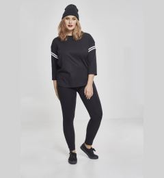 Снимка на Women's striped T-shirt L/S with sleeves blk/wht