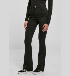 Снимка на Women's Super Stretch Bootcut Denim Pants Jeans - Black