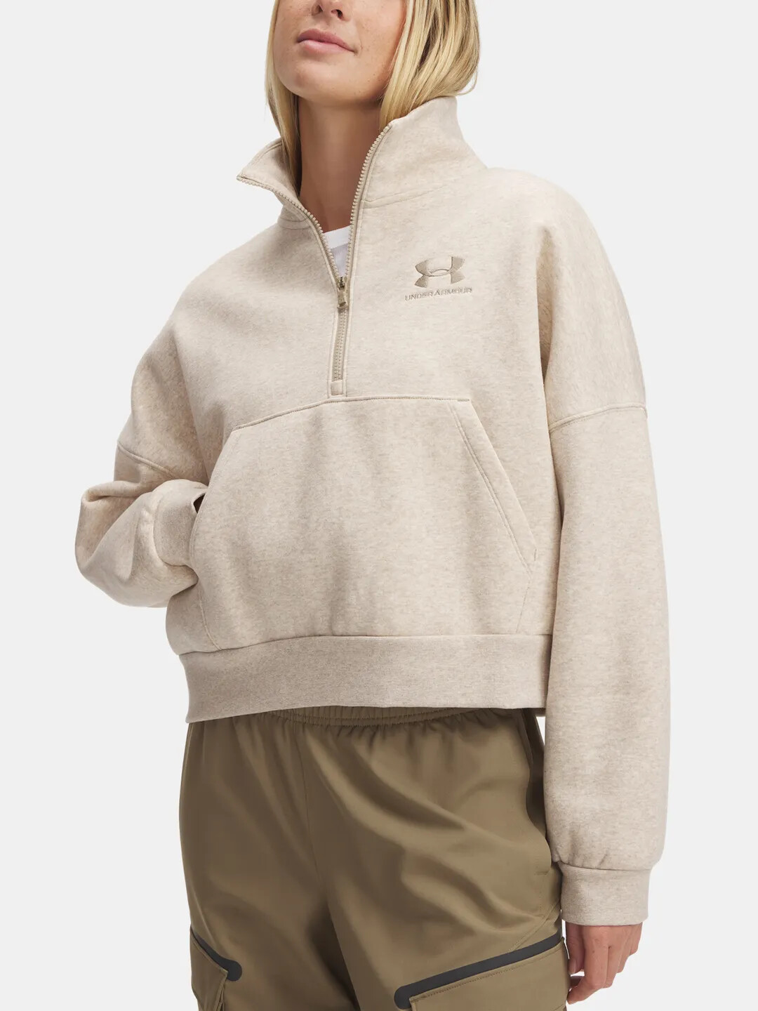 Снимка на Women's sweatshirt Under Armour Icon Fleece OS HZ
