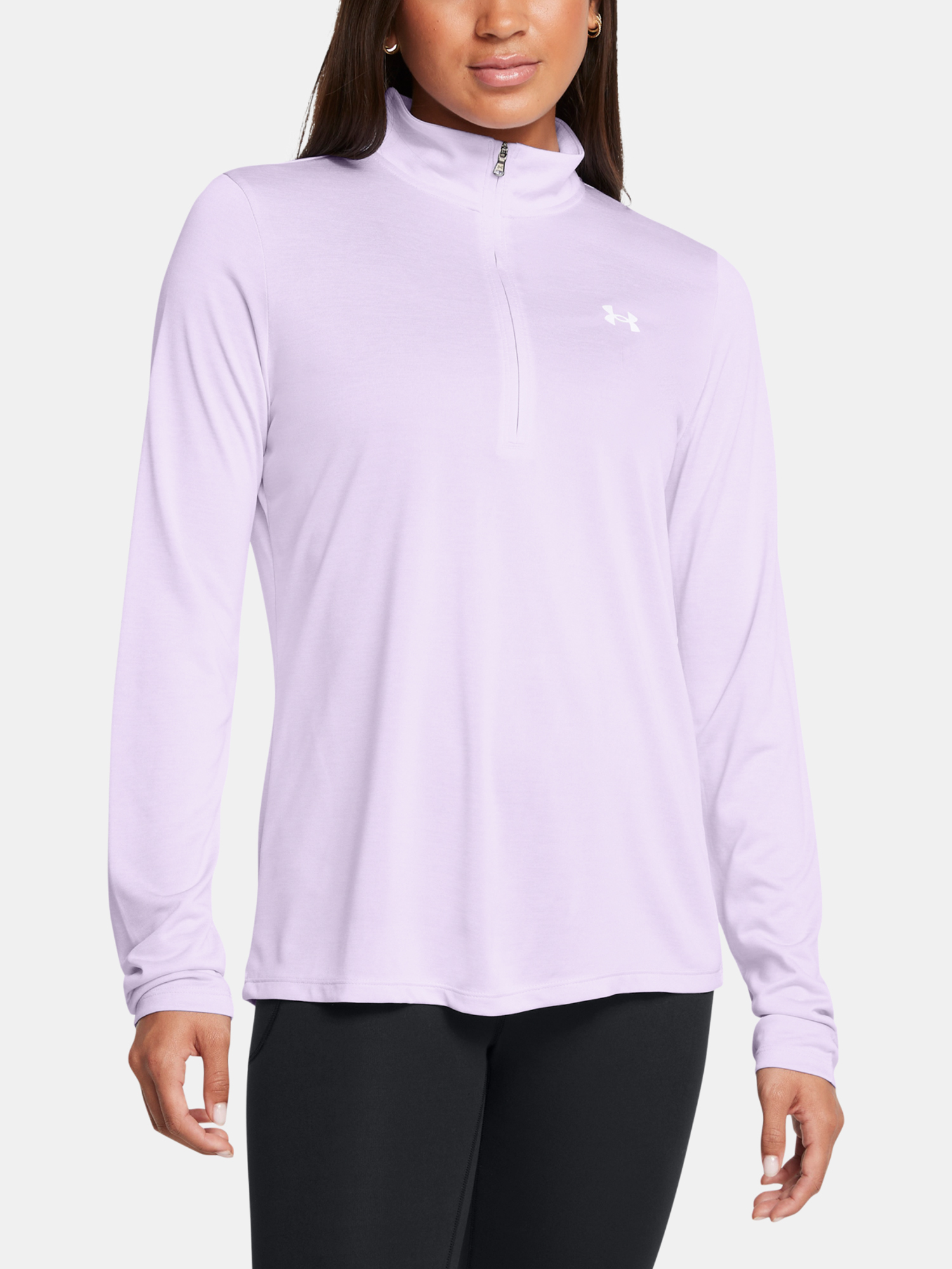 Снимка на Women's sweatshirt Under Armour Tech 1/2 Zip- Twist-PPL - Women's