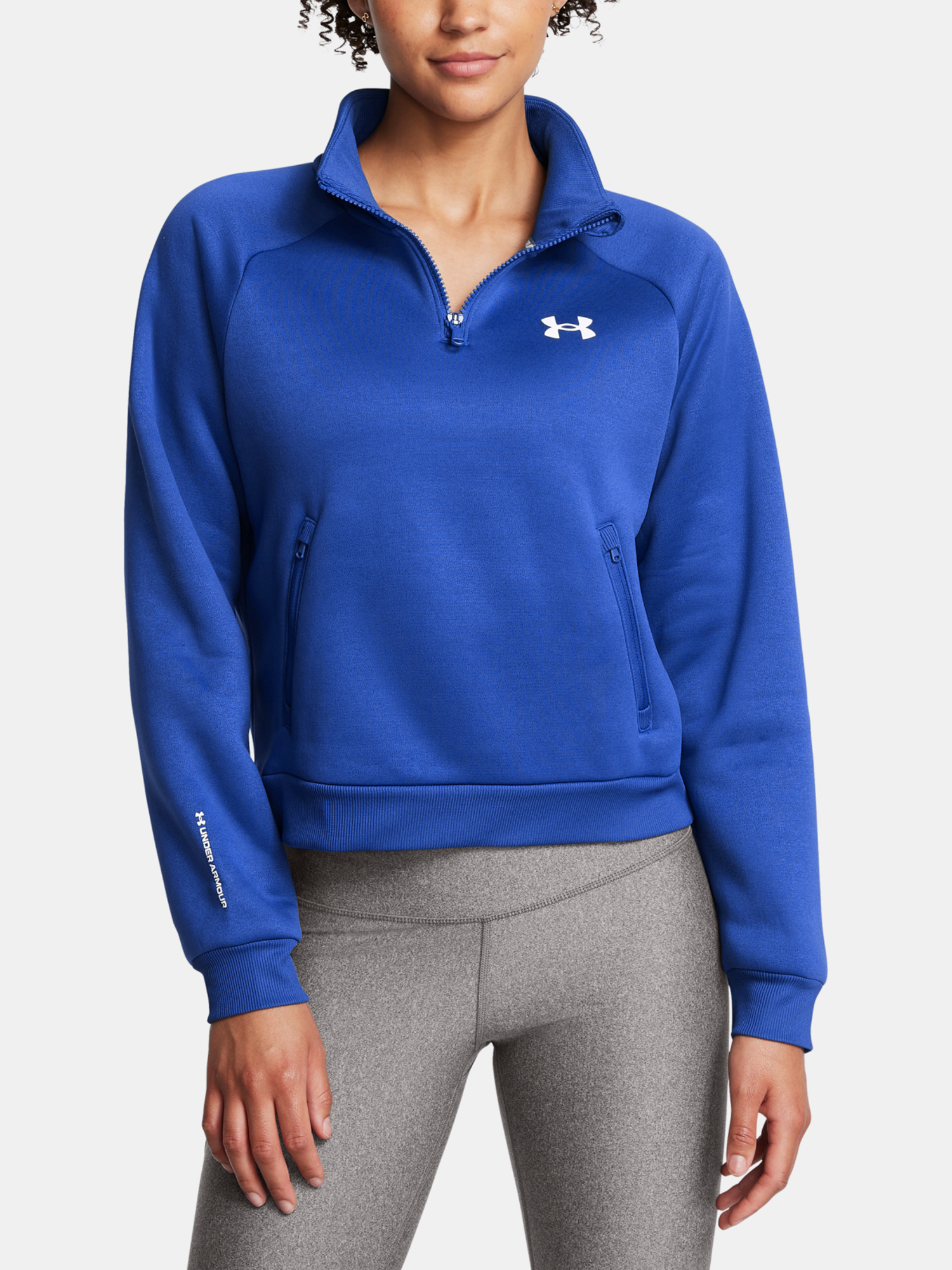 Снимка на Women's sweatshirt Under Armour UA Armour Flc Pro HZ-BLU - Women's
