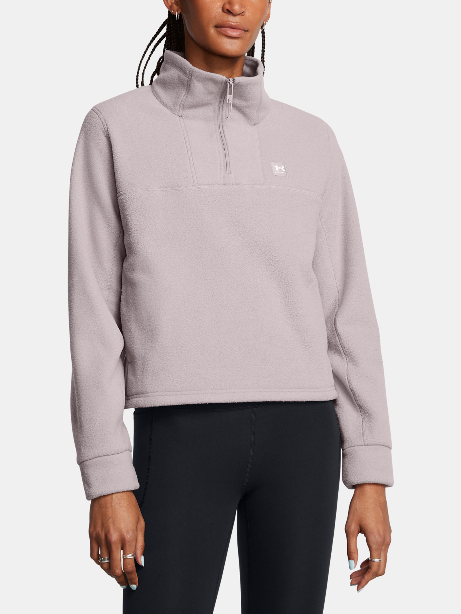 Снимка на Women's sweatshirt Under Armour UA W Expanse Fleece HZ-GRY - Women's