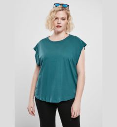 Снимка на Women's T-shirt Basic Shaped Teal