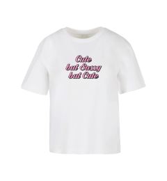 Снимка на Women's T-shirt Cute But Sassy white