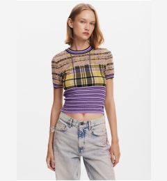 Снимка на Women's T-shirt Desigual Cuadri - Women's