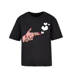 Снимка на Women's T-shirt Girl Bang Black