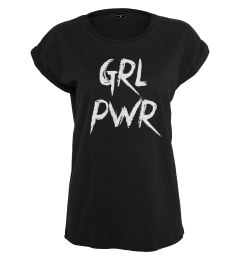 Снимка на Women's T-shirt GRL PWR black